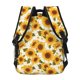 thumbnail image 4 of Balery Modern Elegant Sunflower Mochila Escolar Impresa, Mochila Ligera para Viajes Casual, Mochila Duradera y Cómoda Multifuncional, Mochila para Laptop-One Size, 4 of 5