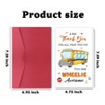thumbnail image 2 of Tarjetas de agradecimiento para conductores de autobuses escolares con sobres - Sdopbinbin, 2 of 7