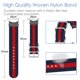 thumbnail image 3 of Correa De Repuesto Compatible Con Samsung Galaxy Watch4 40/44 Mm Watch4 Classic 42/46 Mm 20 Mm Correas De Reloj De Lona Yuarrent EL017171-04, 3 of 5