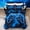 L Blue 3PC, variant on Btargot 3 Piece Gamer Boy Twin Comforter Set Blue Lightning Game Controller Print Kids Bedding Set