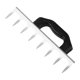 thumbnail image 1 of Cavador de suelo para plantar semillas herramienta de plantador mango ergonómico sembrar semillas perforadoras, 1 of 9
