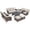 Beige, variant on Jentlehouse 5-Piece Patio Outdoor Conversation Set with Coffee Table,T-Shape Back Swivel Chairs Set with Thick Cushions,Outdoor Sectional Sofa Set for Balcony,Garden,Backyard
