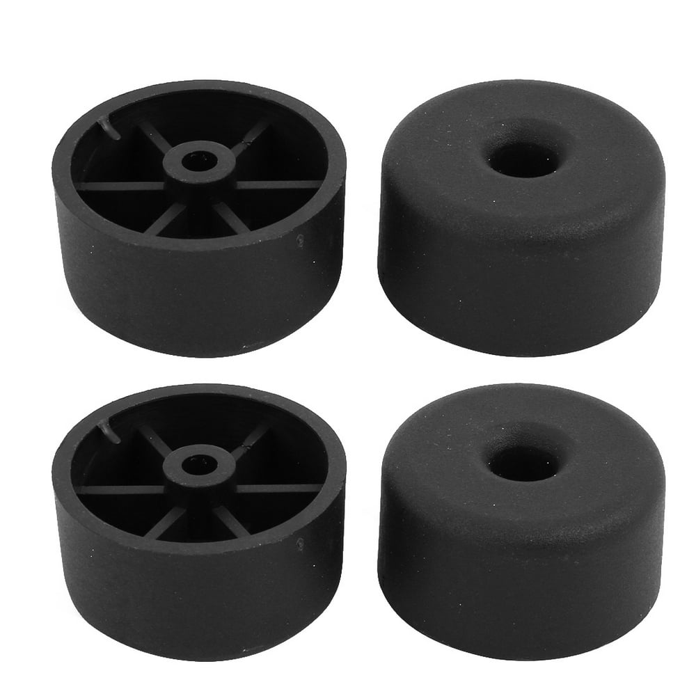 5pcs Furniture Chair Leg Foot Plastic Floor Protector Glide 50mmx25mm