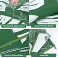 thumbnail image 7 of Hasoo 9' x 18' Green & White Outdoor Rug Plastic Straw Rug Bohemia Carpet Waterproof PP Tube Woven Portable Mat for Patio Decor, Balcony, Picnic, 7 of 7