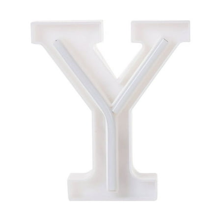 

Zauma Clearance Led Lights Electric Appliance LED USB Letter Lights Light Up White Plastic Letters Standing Hanging A-Z &