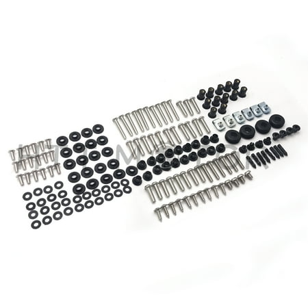 Main Bolt Kit HTTMT- Fairing Bolt Kit Body Screws Nuts Washers Stainless For Honda CBR600RR 2007-2011 ()
