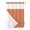 Orange, variant on No Hook Shower Curtain and Liner Set, Light Yellow Washable Fabric Shower Curtains for Bathroom, Bathtub, Minimalist Modern Solid Color Yellow Waterproof Bathroom Curtains 72W x 96H