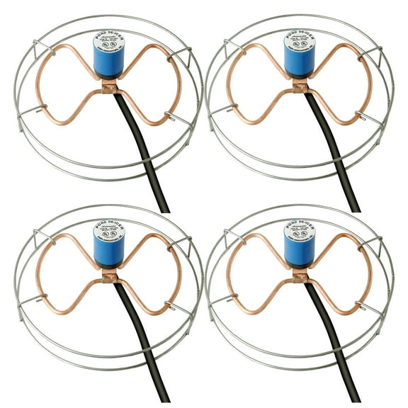 Farm Innovators 1000 Watt Aluminum Submergible Water Tank Deicer (2 Pack)