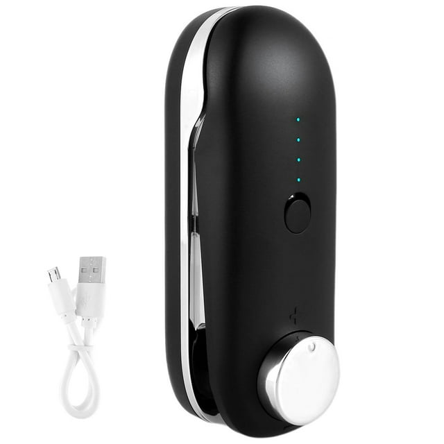 Mini Sac Scellant 1200mAh 2 en 1 Scellant à Chaud Portable avec Cutter et Aimant USB Rechargeable Mini Scellant Machine Portabl