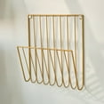 thumbnail image 2 of Hanging Wall File Holder Magazine Rack Home Multipurpose Mail Organizer Storage for Papers Letters Magazines Folders 1pc, 2 of 5