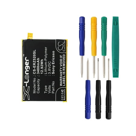Sony Ericsson W300i Battery Cameron Sino 3400mAh / 12.92Wh Battery Compatible With Sony Ericsson Xperia Z5 Premium, Xperia Z5 Premium Dual, E6853, E6883( 7/pcs Toolskits Included) ()
