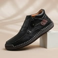 thumbnail image 5 of The First Young Driving Boots Men, Men’s Handmade Premium Leather Slip-On Driving Boots Travel & Outdoor, 5 of 5