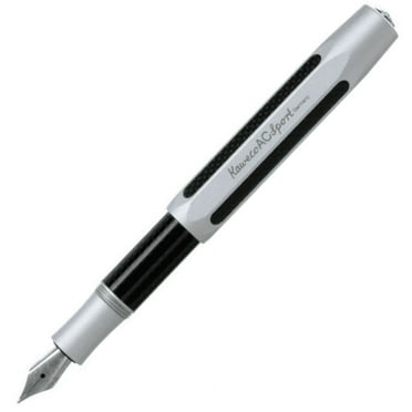 Kaweco AC Sport Fountain Pen - Carbon Silver - Medium Point