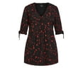 thumbnail image 3 of CCX Women's Plus Size Aaliyah Short Sleeves Dress, 3 of 6