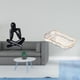 thumbnail image 2 of Figura de escritorio,Escultura abstracta de pensador para decoración de oficina y hogar.,Bandeja de almacenamiento,Bandeja rectangular para servir,bandeja para postres y frutas de, 2 of 8
