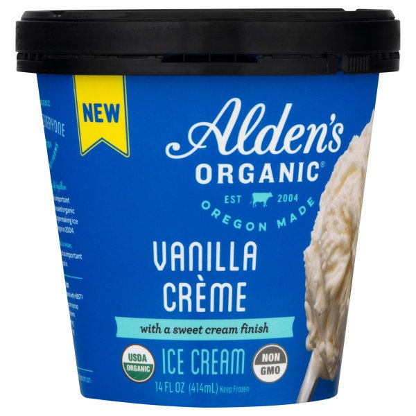 alden's organic ice cream