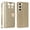 Gold, variant on Samsung Galaxy S23 / SM-S911 Diamond Bow Glitter Full Body Cover Protective Shockproof Card Slot Flap Folio Stand Leather Wallet Pouch Case Cover Black