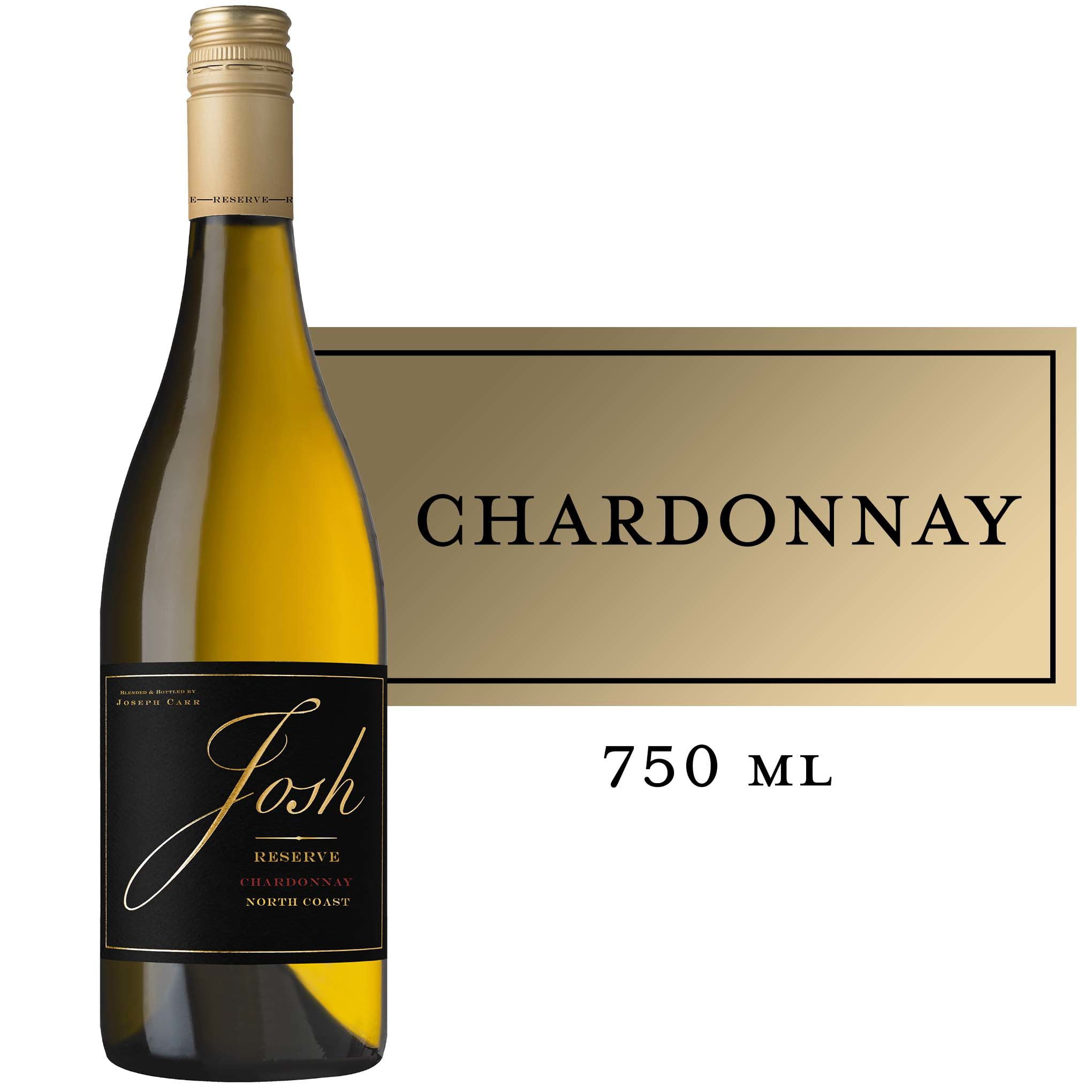 Chardonnay Adhesive Wine Bottle Labels 30-Pack Peel and Stick 