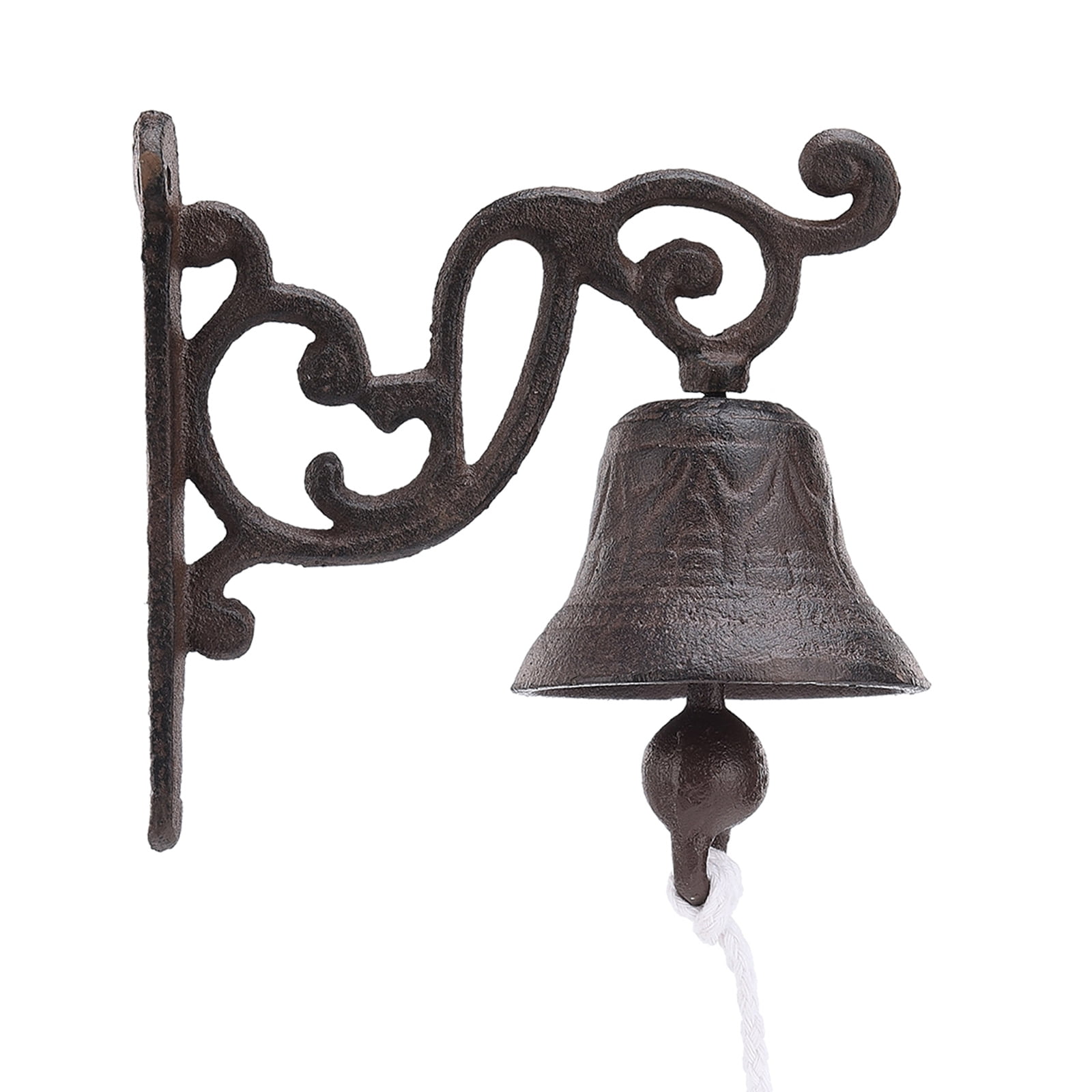 BELUPAI Wrought Iron Crafts Retro Doorbell Decoration Welcoming Home Bell