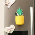 thumbnail image 4 of Harpily Organizer Rack Bathroom Kitchen Bathroom Remote Storage Rack PVC Bedside Creative Pineapple Storage Rack, 4 of 4