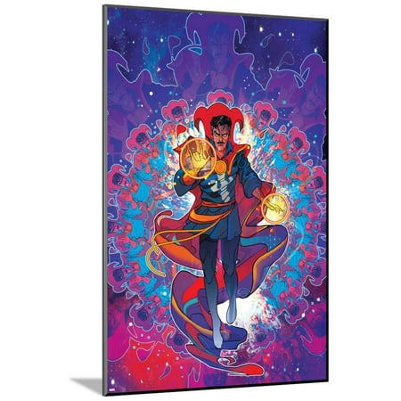 Strange Cover - Doctor Strange: Mystic Apprentice #1 Variant Cover Art Wood Mounted Poster Wall Art By Christian Ward
