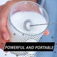 thumbnail image 2 of Bistro@Home Milk Frother Handheld, Frother for Coffee Drink Mixer Milk Foamer, Milk Frothers (Purple), 2 of 2