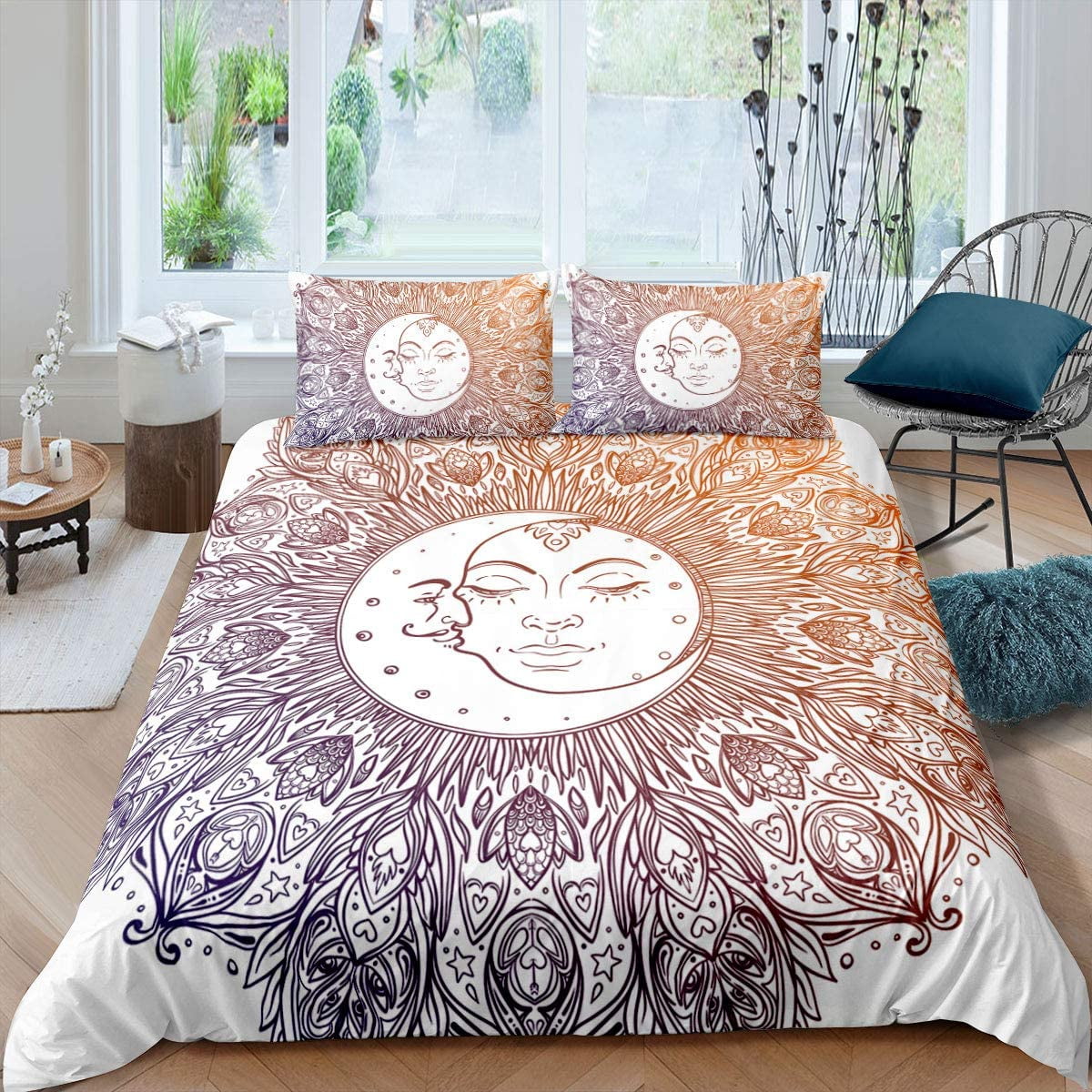 Find Sun Bedding Sets Queen Size Egyptian Money Currency Pattern Duvet  Cover Set with 1 Duvet Cover and 2 Pillow Shams,Gifts for Girls Boys