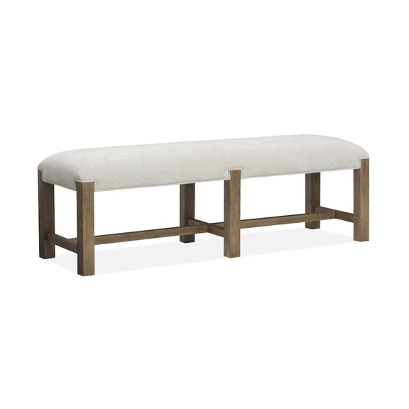 Magnussen Home Plum Creek Sierra Brown Bench