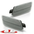 thumbnail image 4 of AJP Distributors Replacement Euro Clear Lens Front Amber LED Front Bumper Side Markers Lights Lamps Set Drive + Passenger For Audi A6 C6 2005 2006 2007 2008 2009 2010 2011 05 06 07 08 09 10 11, 4 of 6