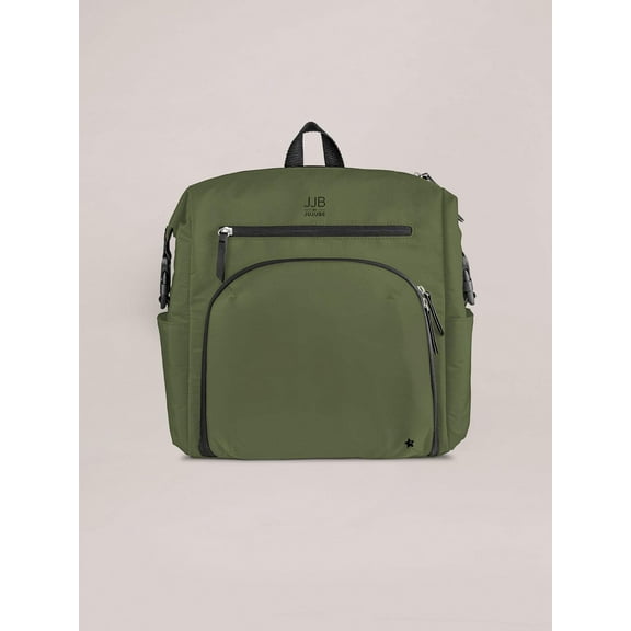 JuJuBe Modern Backpack Diaper Bag - Green Olive