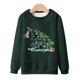 thumbnail image 1 of Sudaderas sin capucha para hombre, estilo casual, a la moda, con cuello redondo, estampado, de manga larga, blusas de manga larga y cuello redondo, blusas de poliéster para hombre, 1 of 4