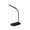 Black, variant on shyuyusa LED Eye Protection Desk Lamp Student Reading Wireless Charging Desk Lamp with USB Charging Port & Clock,Children's Bedroom 3Class To Adjust Night Reading Lamp10W Wireless Charging