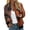 Multicolor03, variant on Spooky Pumpkin Jacket for Women Halloween Party Aviator Jacket Festival Gathering Jackets Spooky Horror Print Windbreaker Gray XL