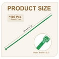 thumbnail image 2 of Uxcell Zip Ties Plastic Cable Ties, Self-Locking Wire Zip Tie Fit for Home Garden Office Workshop Travel Green 12 Inch, 2 of 7