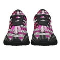 thumbnail image 5 of Faith Over Fear Breast Cancer Awareness Shoes Sneakers for Women Men Black Size 9, 5 of 7