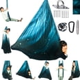 thumbnail image 1 of Columpio Sensorial HiCamer para Niños Terapia Interior/Exterior Verde Azulado, 1 of 7
