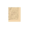 thumbnail image 2 of Historic County Map - Taylor County Texas - Abrams 1890 - Vintage Wall Art, 2 of 4