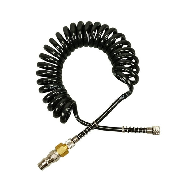 All Weather Recoil Hose Air Hose with 1/4Inch Quick Couplers Suitable for Various Tool Air Compressor Hose