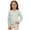 1-Light Green208, variant on Elegyee Girls Carnival T-Shirts Striped Long Sleeve Stylish Partywear Soft Top, Sizes 3-14Y