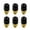 6, variant on Heavy Duty Brass Valves General M8x1 Thread Design Weatherproof Adapter Suitable for Car Motorcycle Applications