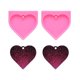 thumbnail image 1 of Molde de silicona con forma de corazón grande, 2 uds., llavero de corazón de amor grande, dijes, Moldes de resina epoxi, moldes de fundición con agujero para manualidades Diy, 1 of 5