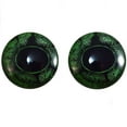 thumbnail image 2 of Green Frog Glass Eyes, 2 of 10
