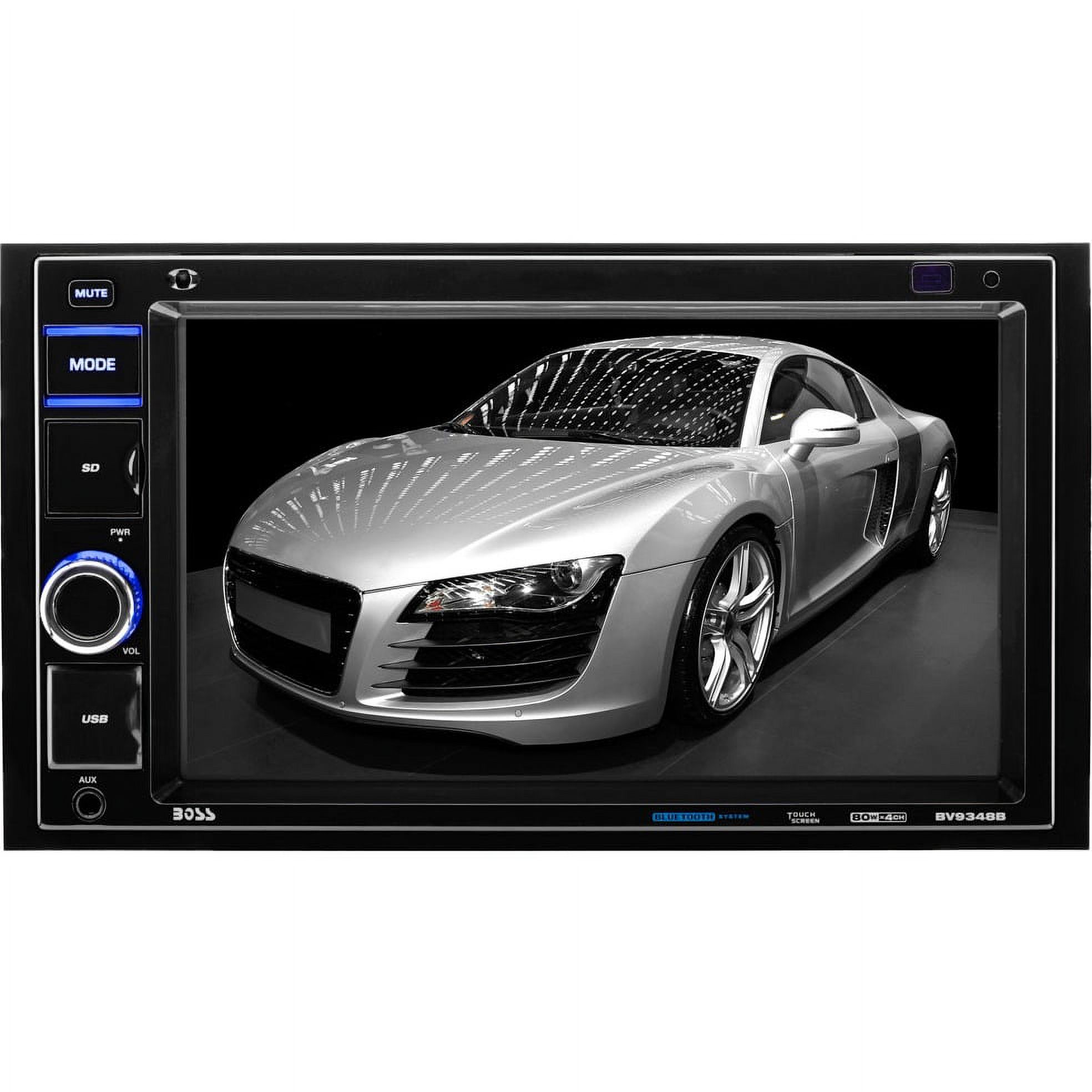 Boss BV9348B 6.2" Touch Mechless Double-DIN with USB/SD/AUX Input - image 3 of 8