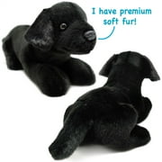 Blythe the Black Lab | 12 Inch Stuffed Animal Plush | By TigerHart Toys