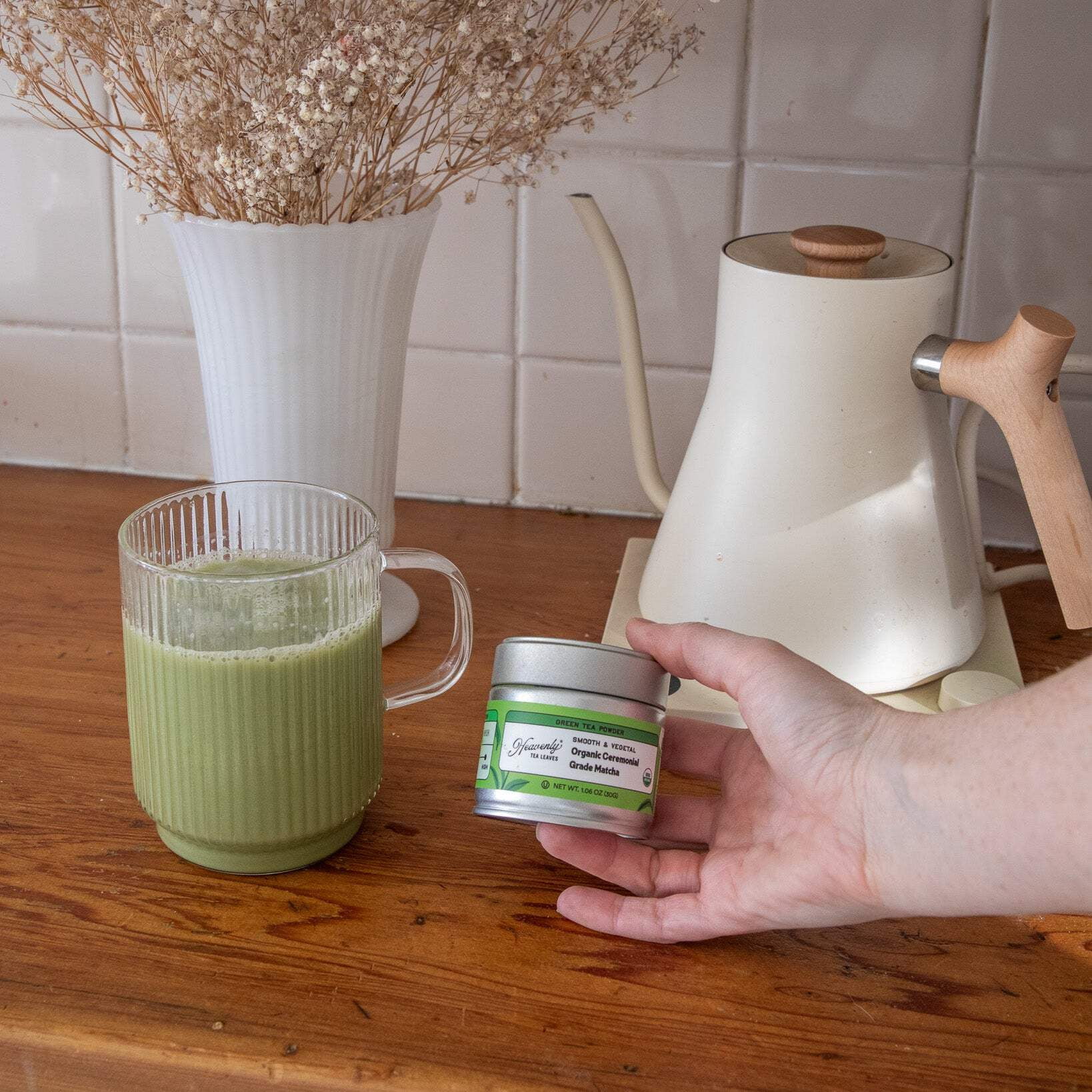 Organic Ceremonial Grade Matcha Green Tea Powder, 30g