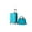 Turquoise, variant on Napa Valley 2 Pc Carry On Set Black