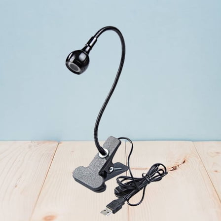 LABSERRON 1Set Eye Caring Office Lamp Black Small Size for Computer Desk