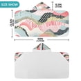 thumbnail image 2 of Stripe Stitch Pattern Boho Kid Bath Towels Bath Beach Towel Super Soft and Absorbent for Kid Girl Boy Babie Toddler Infant, 2 of 6