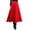 Red, variant on Women's Casual Dress Fashion Swing Skirt High Waist Business A Line Ladies Large Flowy Comfortable Elegant Summer Wear Womens Casual Trendy Midi Dresses