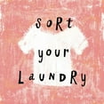 thumbnail image 2 of Schlabach, Sue 26x26 Gold Ornate Wood Framed with Double Matting Museum Art Print Titled - Laundry Rules III, 2 of 4